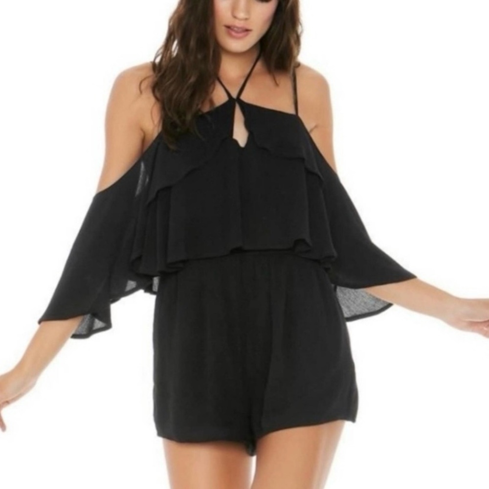 NWT L*Space Seaside Romper Swim Cover Up Sz M